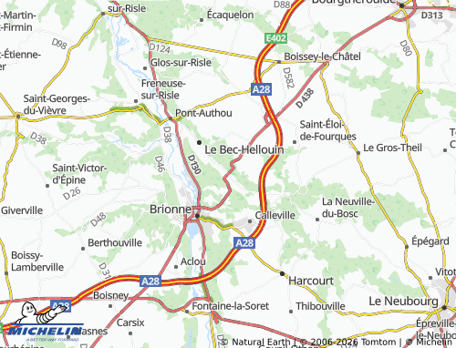 MICHELIN Saint-Martin-du-Parc map - ViaMichelin
