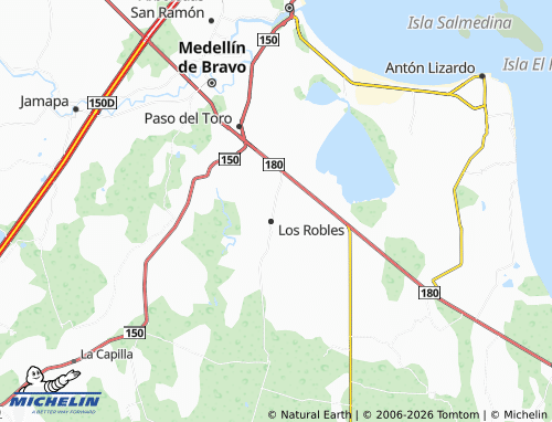 Mapa MICHELIN Fidel Herrera Beltrán - ViaMichelin