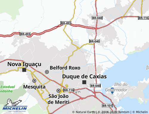 Mappa MICHELIN Jardim Maringá - ViaMichelin
