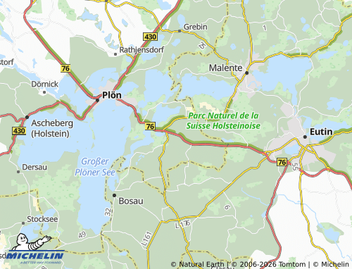 MICHELIN Bösdorf map - ViaMichelin