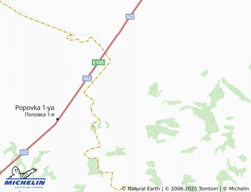 MICHELIN Bol'shiye Ozerki map - ViaMichelin