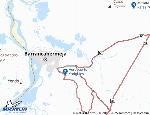 MICHELIN Comuneros map - ViaMichelin