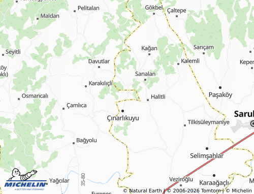 MICHELIN Sarma map - ViaMichelin
