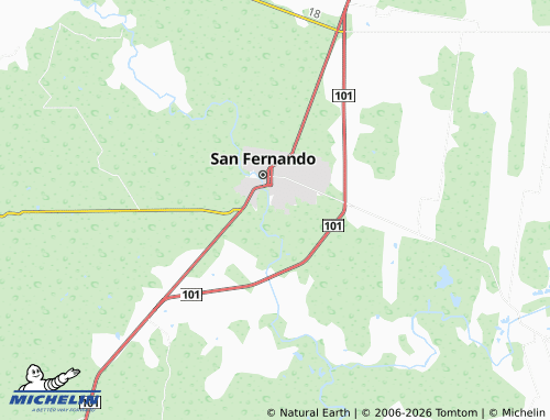 Mappa MICHELIN Gabriel de la Garza - ViaMichelin