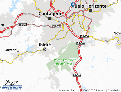 Mappa MICHELIN Águas Claras - ViaMichelin