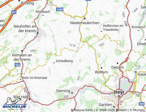 Mappa MICHELIN Goldberg - ViaMichelin
