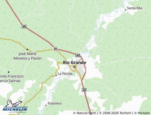 MICHELIN-Landkarte Los Ramírez - ViaMichelin
