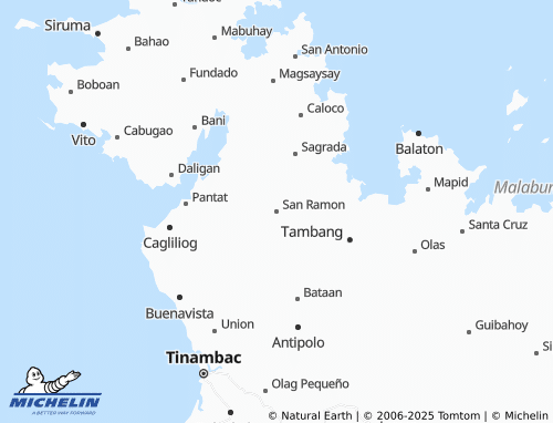 MICHELIN San Ramon map - ViaMichelin