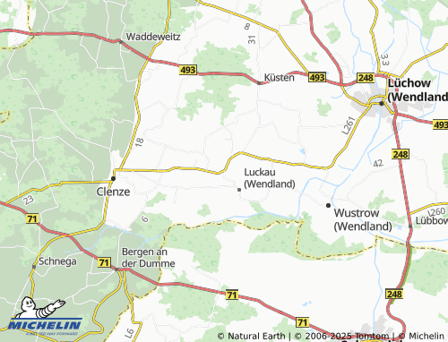 Carte MICHELIN Steine - ViaMichelin