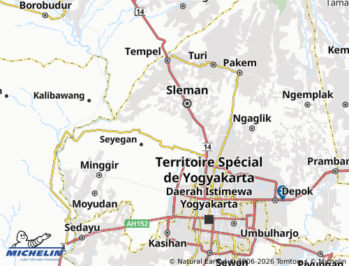 Mapa MICHELIN Sumberadi - ViaMichelin