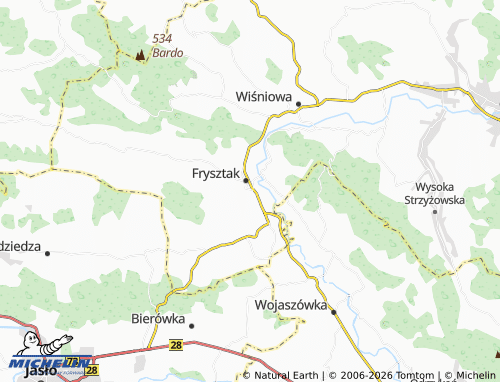 Mapa MICHELIN Twierdza - ViaMichelin
