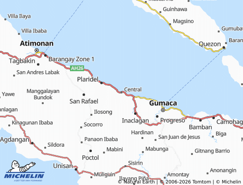 MICHELIN Central map - ViaMichelin