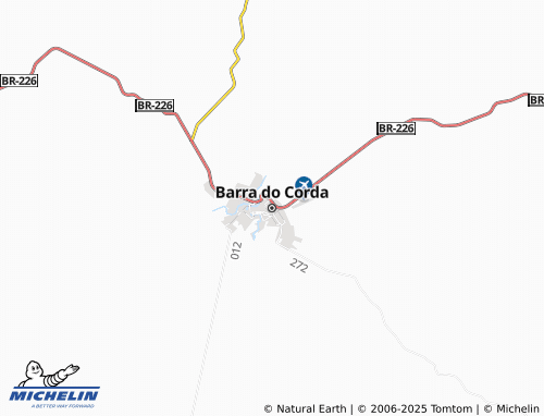 MICHELIN Barra do Corda map - ViaMichelin