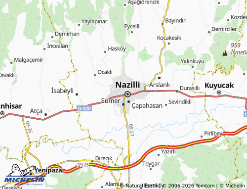 Mappa MICHELIN Karaçay - ViaMichelin