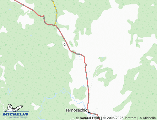 Mappa MICHELIN Yepómera - ViaMichelin
