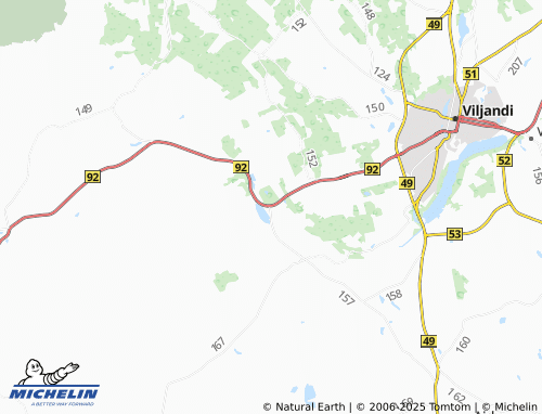 MICHELIN Raudna map - ViaMichelin
