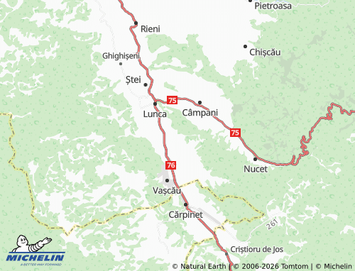 Mapa MICHELIN Sârbești - ViaMichelin