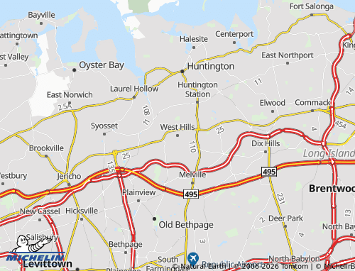 Mapa MICHELIN West Hills - ViaMichelin