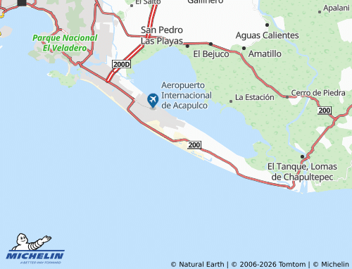 Mapa MICHELIN Plan de los Amates - ViaMichelin
