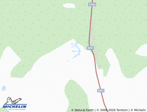 MICHELIN-Landkarte Tyumentseva - ViaMichelin