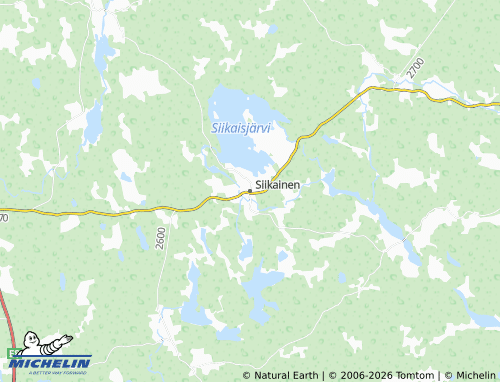 Carte MICHELIN Siikainen - ViaMichelin