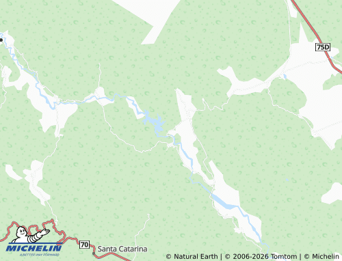 Mappa MICHELIN Laguna de Santo Domingo - ViaMichelin