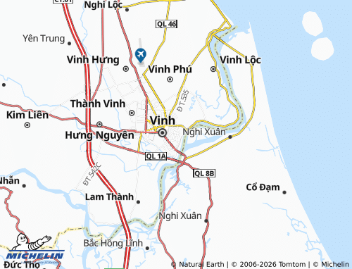 Mappa MICHELIN Bến Thủy - ViaMichelin