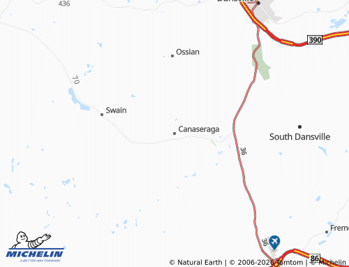Mapa MICHELIN Canaseraga - ViaMichelin