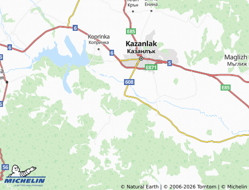 Mapa MICHELIN Buzovgrad - ViaMichelin