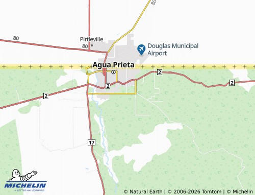 Mapa MICHELIN Valles Duarte - ViaMichelin