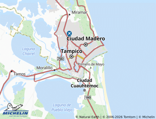 Mappa MICHELIN Francisco I Madero - ViaMichelin