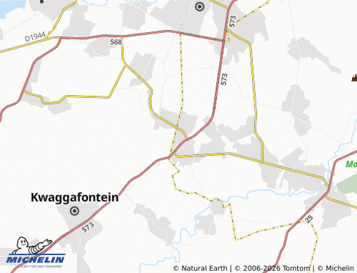 MICHELIN-Landkarte Witfontein - ViaMichelin