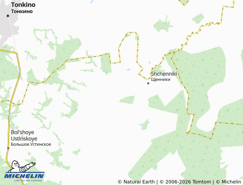MICHELIN-Landkarte Tunemer - ViaMichelin