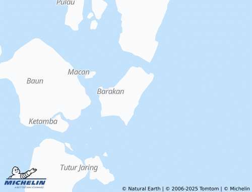 MICHELIN Jambu Air map - ViaMichelin