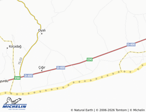 Kaart MICHELIN Ortaca - ViaMichelin