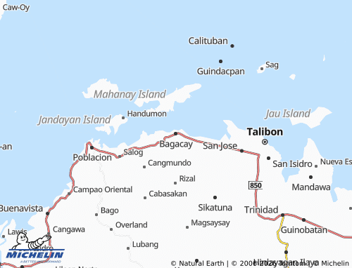 Mappa MICHELIN Bagacay - ViaMichelin