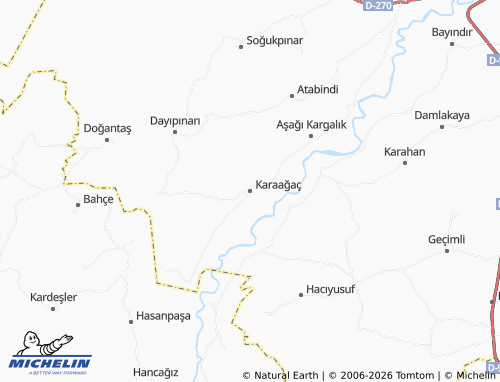 MICHELIN Karaağaç map - ViaMichelin