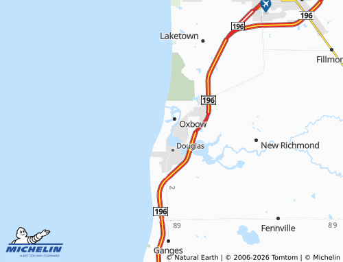 Mappa MICHELIN Saugatuck - ViaMichelin