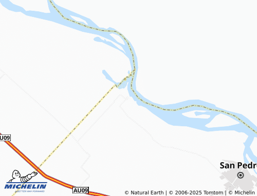 MICHELIN Obligado map - ViaMichelin