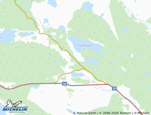 MICHELIN-Landkarte Östra Höle - ViaMichelin