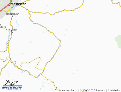 Mapa MICHELIN Wainuioru - ViaMichelin