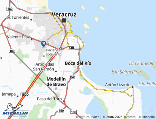 Mapa MICHELIN El Morro Las Colonias - ViaMichelin