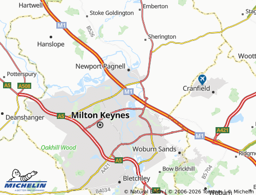 Carte MICHELIN Willen - ViaMichelin