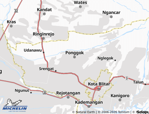 Mapa MICHELIN Ponggok - ViaMichelin
