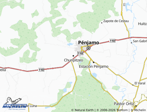 Mappa MICHELIN Churipitzeo - ViaMichelin