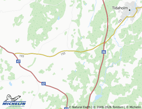 Carte MICHELIN Folkabo - ViaMichelin