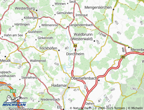 MICHELIN Heuchelheim map - ViaMichelin