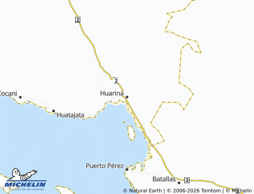 MICHELIN Huarina map - ViaMichelin