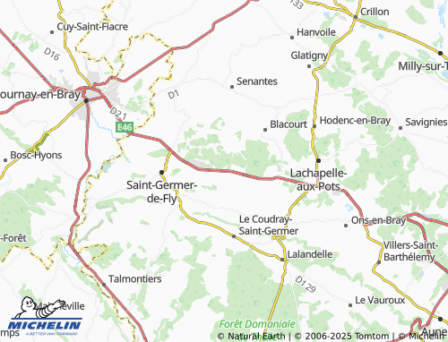 Mappa MICHELIN Saint-Leu - ViaMichelin
