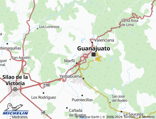Mapa MICHELIN Las Bateas - ViaMichelin